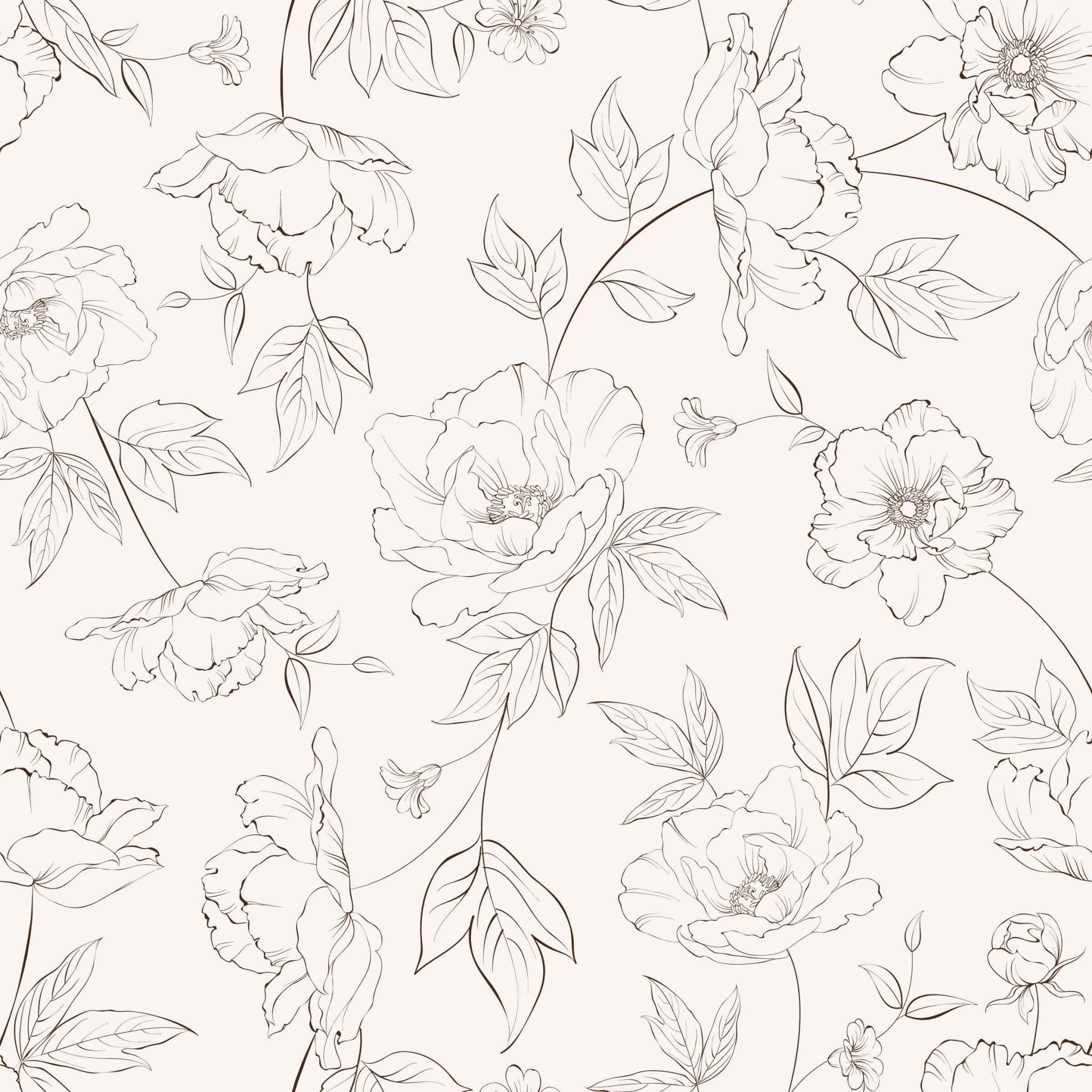 Delicate Floral Wallpaper – Jack Harry and Ollie