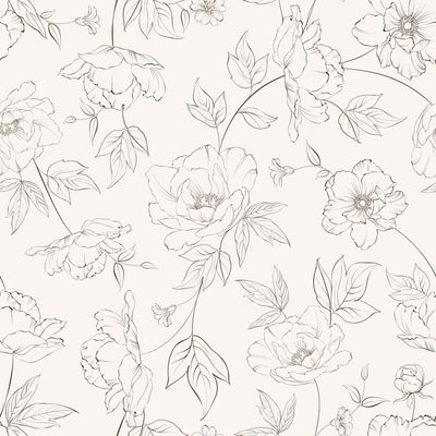 Delicate Floral Wallpaper - Jack Harry and Ollie