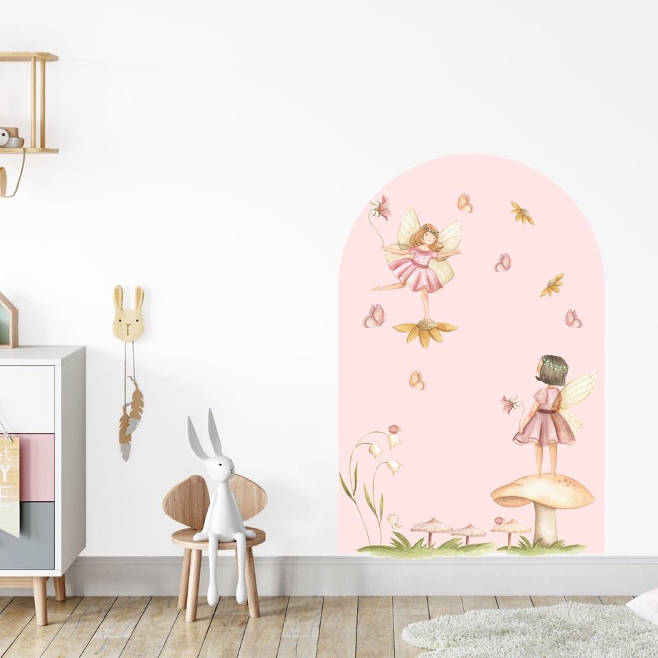 Little Fairy Garden Arch Wall Decals - Jack Harry and Ollie