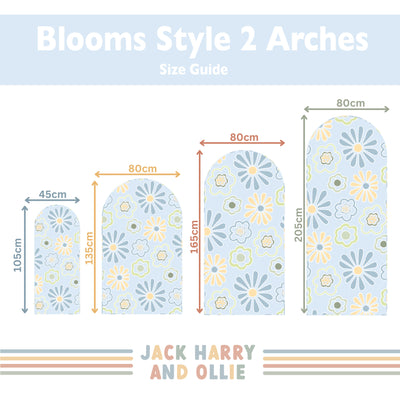 Bloom Arch Wall Decals Style 2