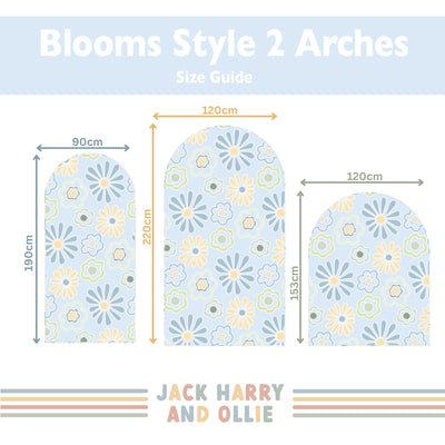 Bloom Arch Wall Decals Style 2
