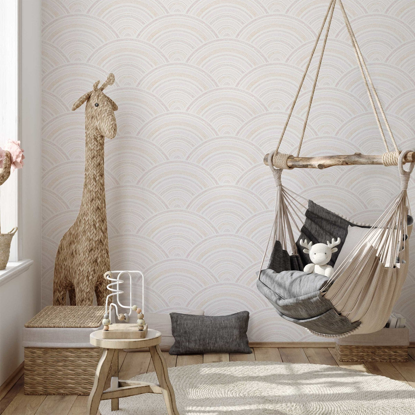 Boho Earth Rainbow Wallpaper - Jack Harry and Ollie