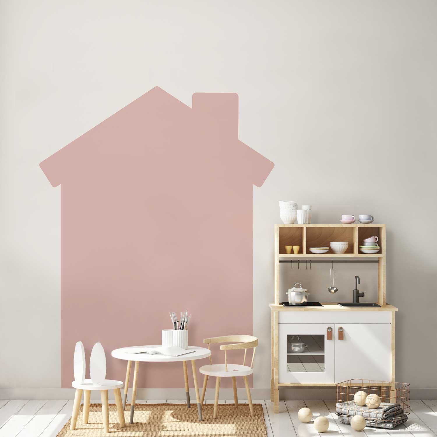 Boho House Wall Decal for Girls and Boys – Jack Harry and Ollie