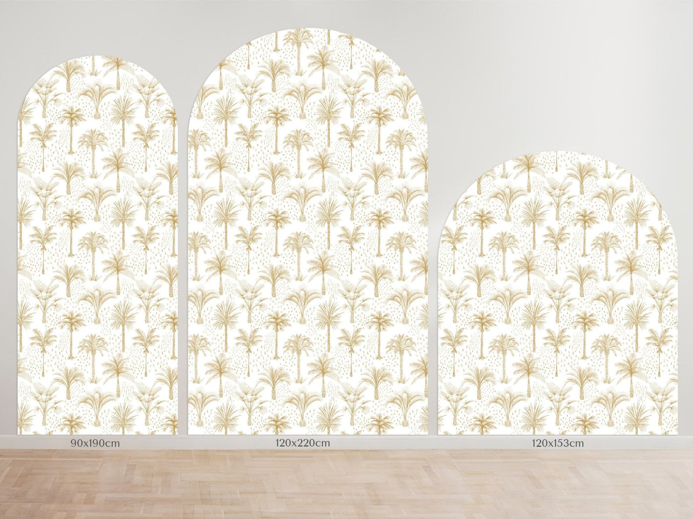 Boho Palm Tree Arch Wall Decal - Jack Harry and Ollie