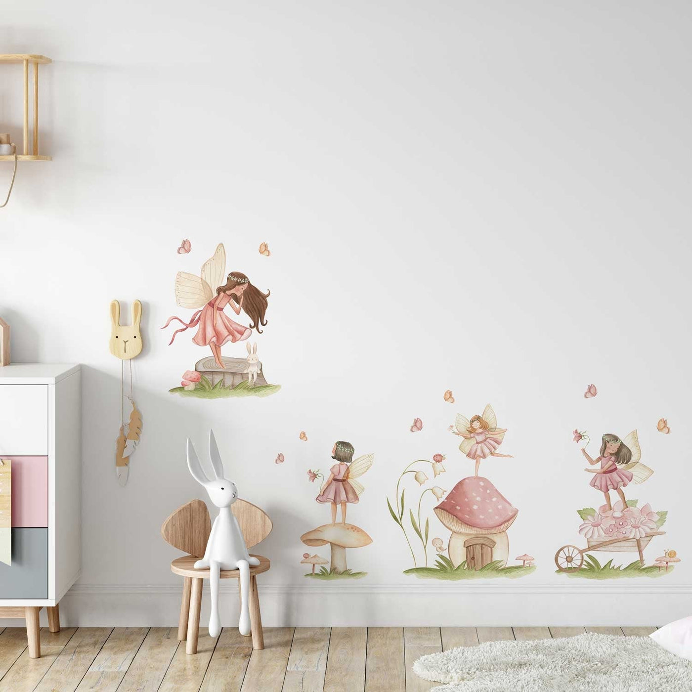 Fairy Flower Garden Wall Decal – Jack Harry and Ollie