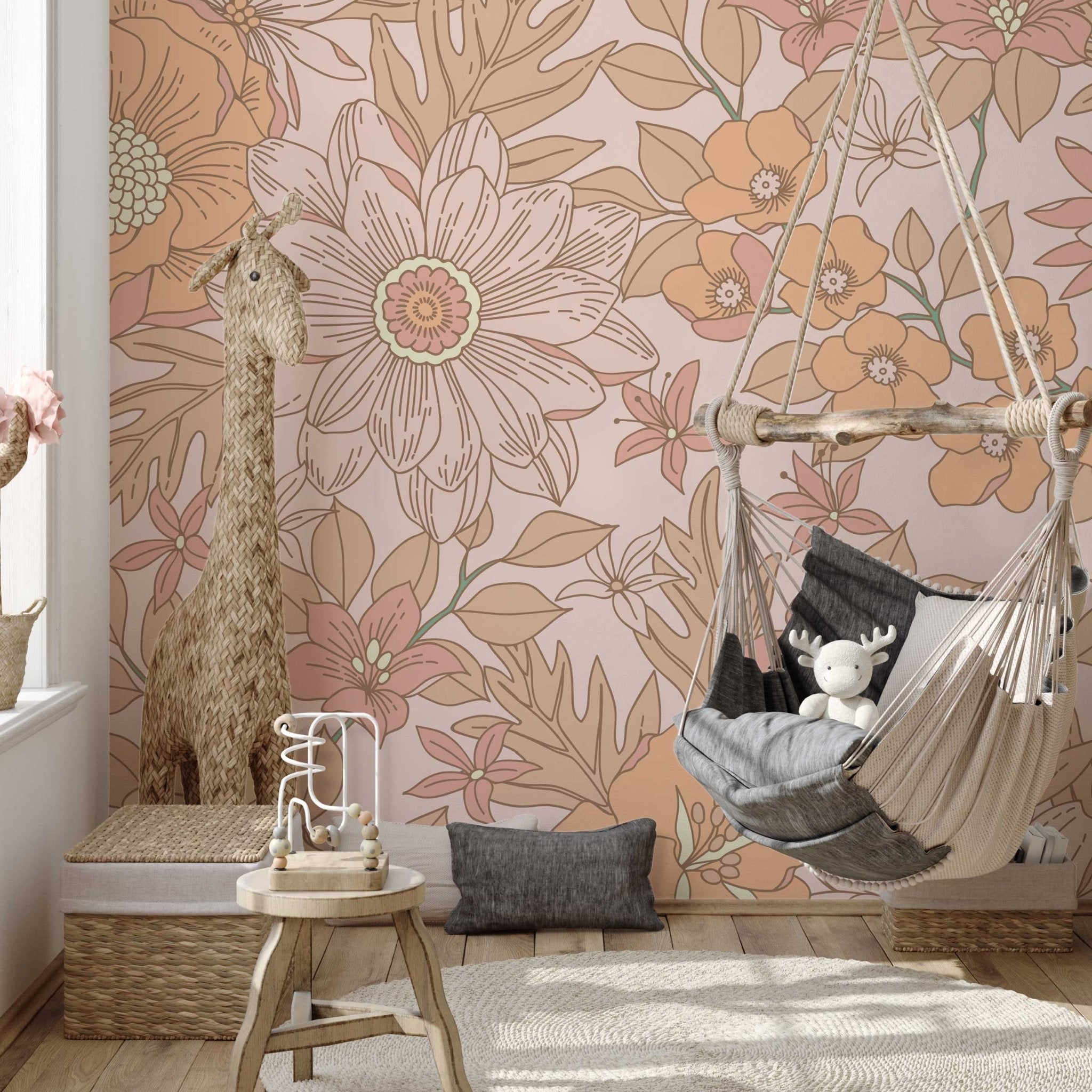 Little Boho Meadow Wallpaper – Jack Harry and Ollie