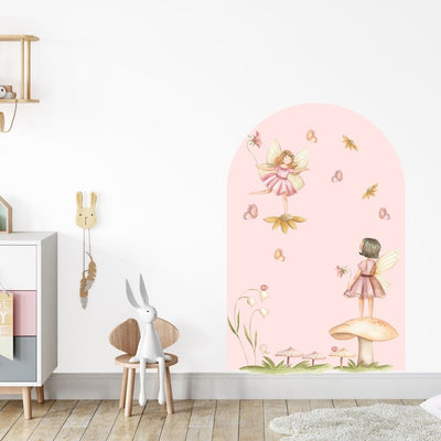 Little Fairy Garden Arch Wall Decals - Jack Harry and Ollie